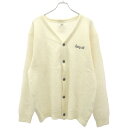 SEQUEL シークエル MOHAIR KNIT CARDIGAN モヘヤニットカーディガン ホワイト XL 【中古】 IT64MZ6PADIO