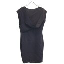 LANVIN ランバン 10AW ノースリーブドレスワンピース パープル 36 【中古】 ITHPB0GNEW7G