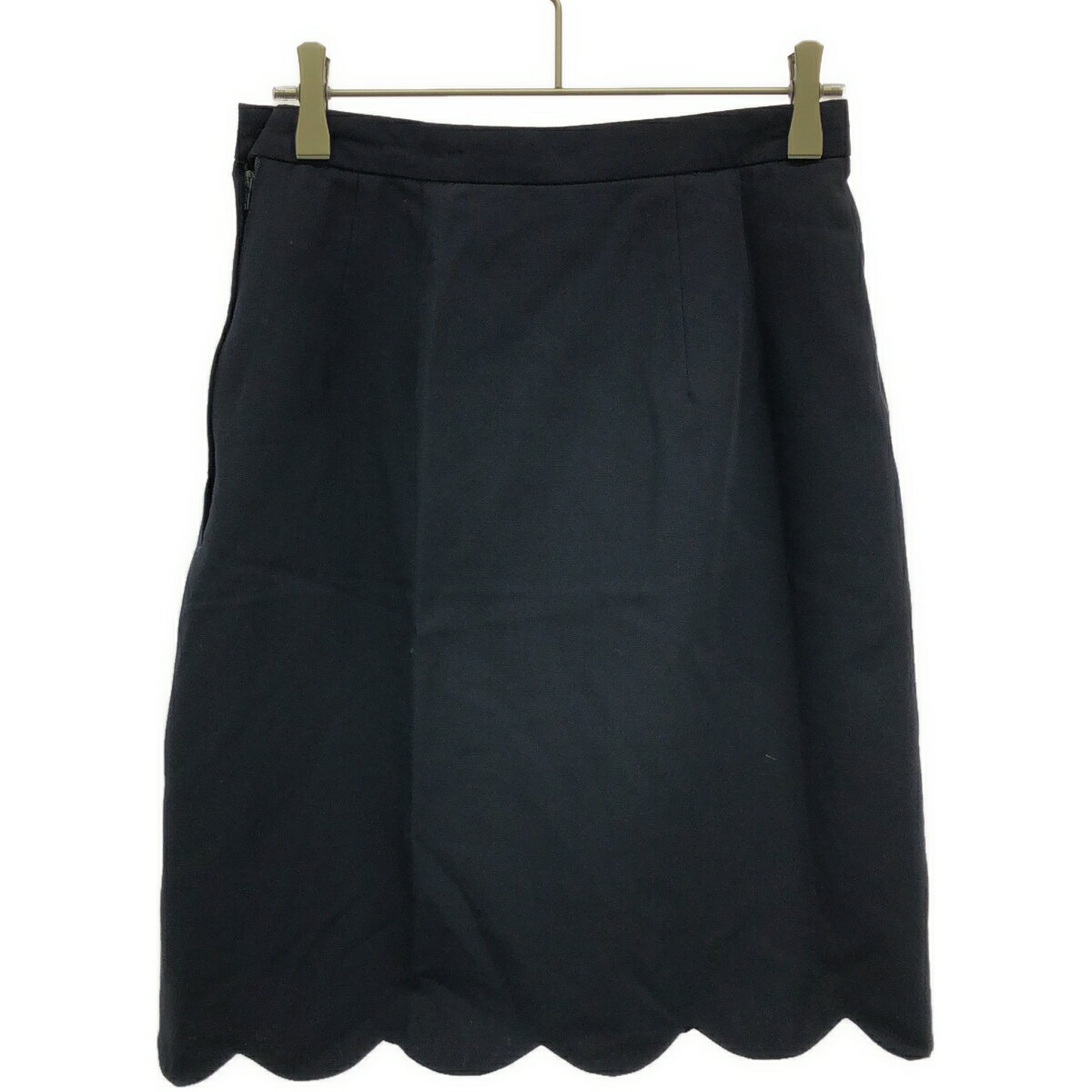 COMME des GARCONS コムデギャルソン AD1990 ウールナイロンミニスカート GS-11028M ネイビー M 【中古】 ITXLUZ5UBR24