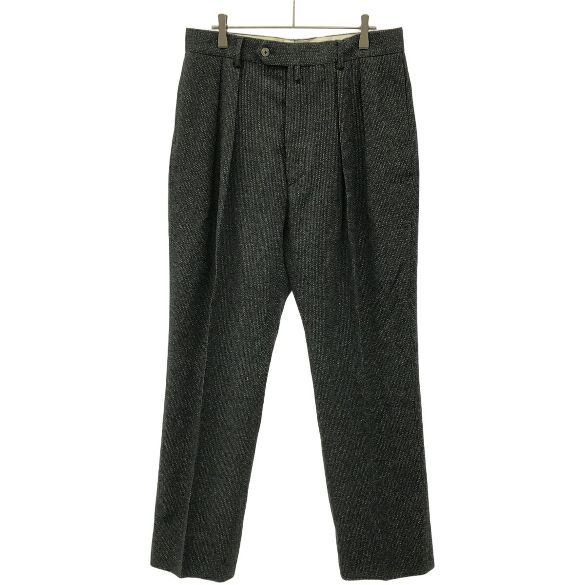 NEAT ニート 2タック ウールシルクトラウザーパンツ チャコール 48 【中古】 ITP6FN108CPK