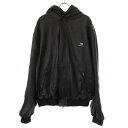 BALENCIAGA バレンシアガ 22AW Taxi Blouson タクシーレザーブルゾン 719225 TLS01 ブラウン 46 【中古】 ITDQB0...