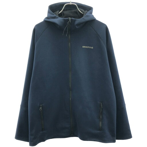 BRIEFING ブリーフィング WARM 3D LOGO PARKA ジップアップジャージーパーカー BRG233M54 ネイビー XL 【中古】 ITCS203Q9MPO BRIEFING ブリーフィング WARM 3D LOGO PARKA ジップアップジャージーパーカー BRG233M54 ネイビー XL 【中古】 ITCS203Q9MPO