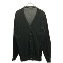 JOHN SMEDLEY ジョンスメドレー コットンハイゲージカーディガン ブラック M 【中古】 ITCSAFJQ5DYX