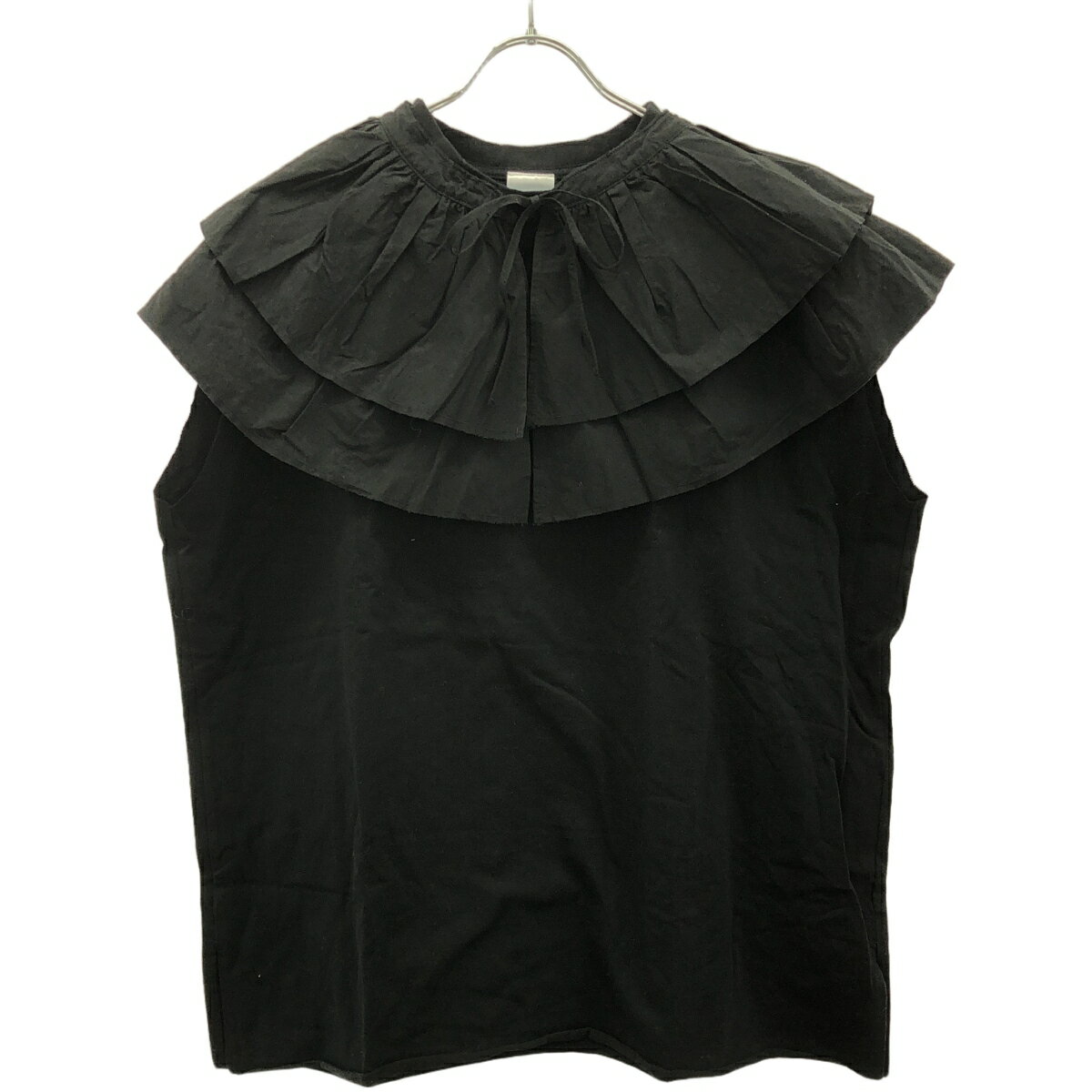 Rakuten - CITYSHOP シティーショップ 22AW FRILL COLLAR SET フリルカラーセットTシャツ 22070042528030 ブラック F 【中古】 ITV2QMOC095W