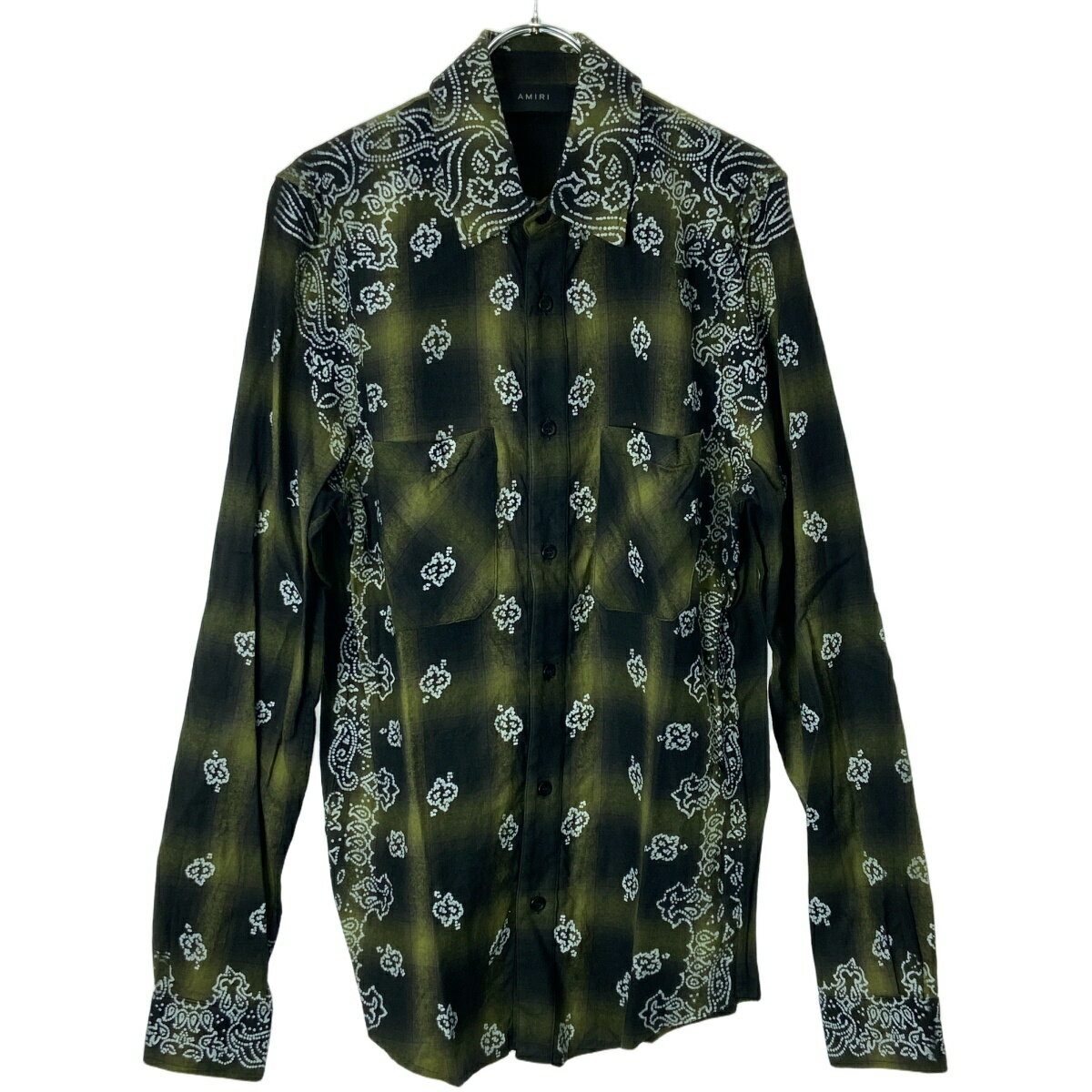 楽天市場】Amiri(カラーグリーン)(カジュアルシャツ 楽天市場】Amiri(カラーグリーン)(カジュアルシャツ