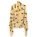 Julien David ジュリアンデイヴィッド マルチプリントシルクスカーフ ストール ピンク系 【中古】 ITJJYS7Q0WRK(4)