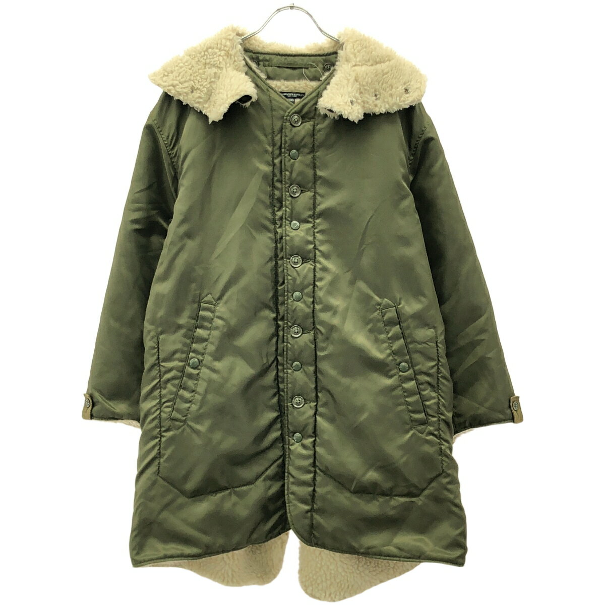 Engineered Garments エンジニアドガーメンツ Liner Jacket フーデッドライナージャケット コート カーキ XXS 【中古】 ITVSU8BGXKKC