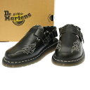 Dr.Martens ドクターマーチン Jorge II Gothic Americana デザインサンダル 3156001 ブラック UK 9 【中古】 ITGG3X5Y3WN2