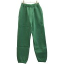 AURALEE オーラリー 23AW HIGH COUNT HEAVY SWEAT PANTS スウェットパンツ A23AP03HU グリーン 0 【中古】 I...