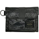 PORTER ポーター ナイロンコンパクトウォレット 財布 グレー 【中古】 ITA2TS3AOV0S(4)