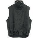 ATON エイトン TECHNO COTTON PADDED VEST パテッドベスト 7074642 ブラック 02 【中古】 ITELSPF176DY
