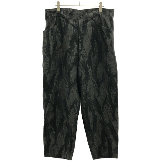 Yohji Yamamoto POUR HOMME ヨウジヤマモト プールオム 17AW カモフラ柄ワイドスラックスパンツ HK-P23-113 グレー×ブラック 2 【中古】 ITDVXF5UPUN8 Yohji Yamamoto POUR HOMME ヨウジヤマモト プールオム 17AW カモフラ柄ワイドスラックスパンツ HK-P23-113 グレー×ブラック 2 【中古】 ITDVXF5UPUN8
