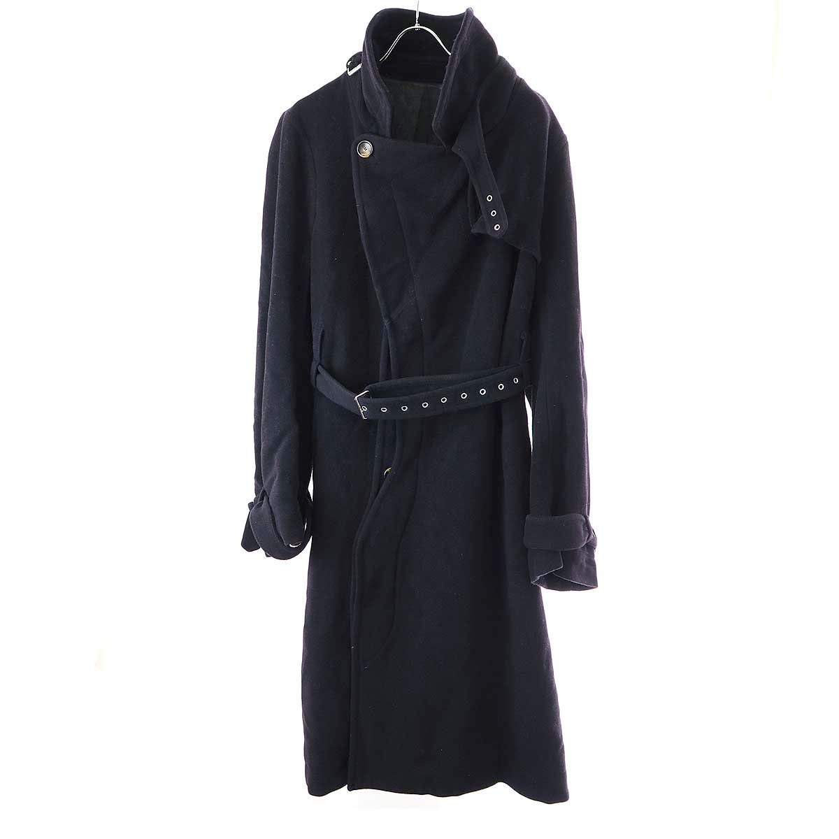 乐天商城 - Marina Yee マリナ イー M.Y.Imper COAT ウールカシミヤトレンチコート ダークネイビー系 S1 【中古】 IT4ZEX11PKUK