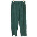 HOMME PLISSE ISSEY MIYAKE オム プリッセ イッセイ ミヤケ 25SS TAILORED PLEATS 1 テーパードプリーツパンツ HP51JF153 グリーン 1 【中古】 ITUZ3AMDSRND