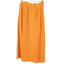 HOMME PLISSE ISSEY MIYAKE オム プリッセ イッセイ ミヤケ 24AW RB COLOR PALETTE アシンメトリープリーツワイドパンツ HP43JF924 オレンジ 3 【中古】 IT73B1A8RPFU