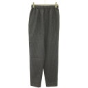 ENFOLD エンフォルド 22AW RELAX TROUSERS リラックス ストライプトラウザーパンツ 300FA231-2010 グレー 36 【中古】 ...