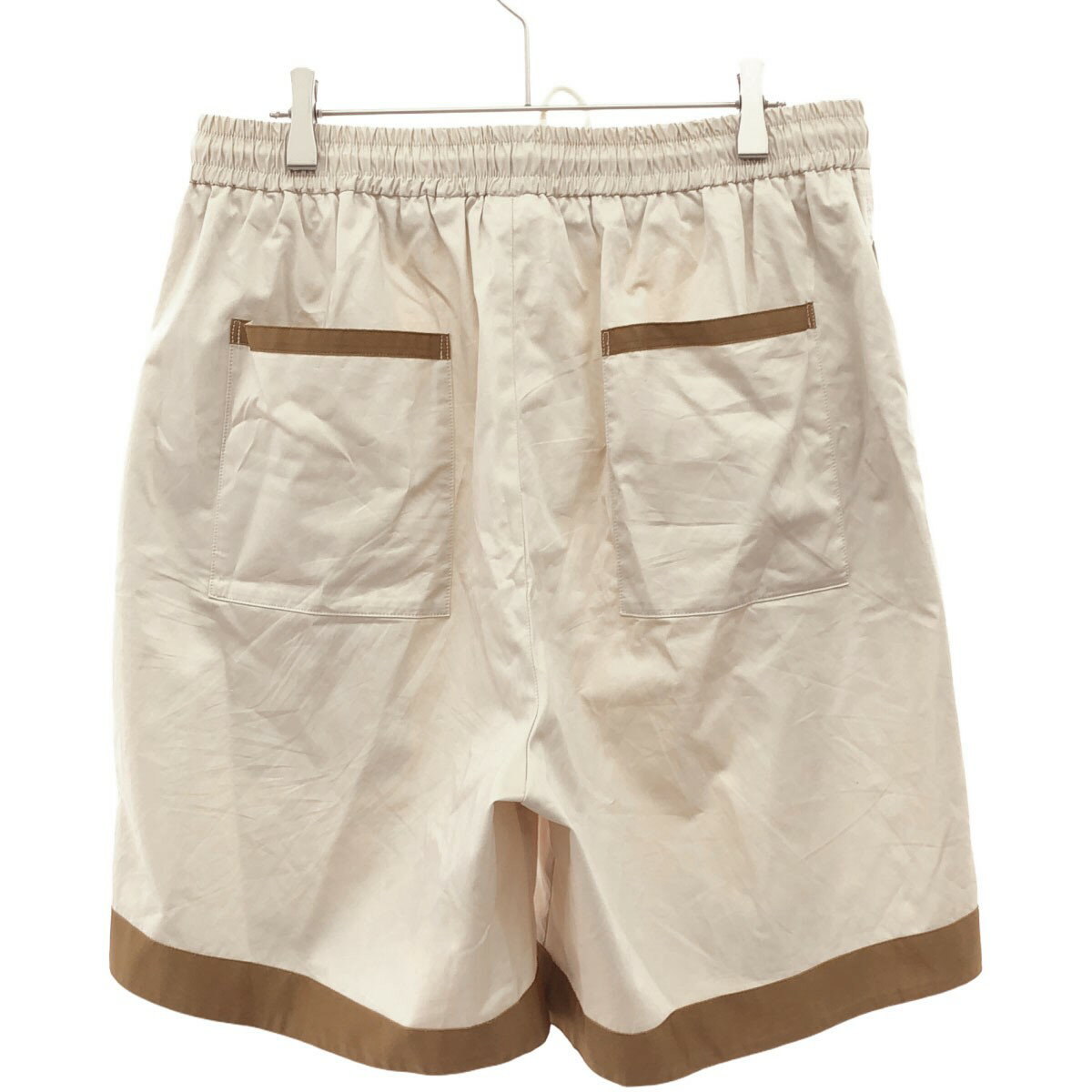 SCYE サイ ワイドテープショートパンツ ピンクベージュ 38 【中古】 ITEOBS6W4Z3K