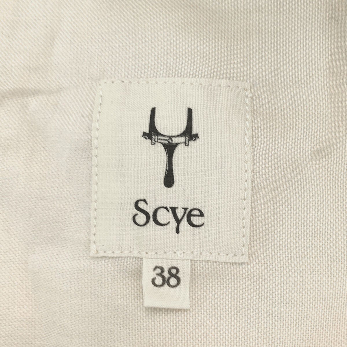 SCYE サイ ワイドテープショートパンツ ピンクベージュ 38 【中古】 ITEOBS6W4Z3K