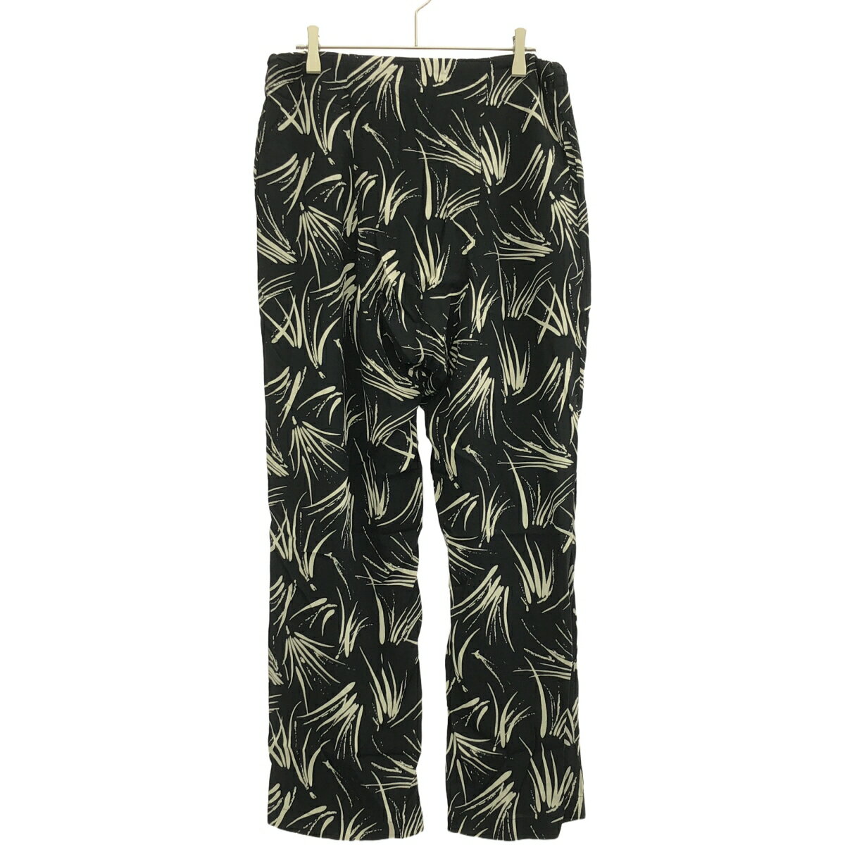OLD JOE オールドジョー 24SS ORIGINAL PRINTED EASY TROUSER PINE NEEDLE プリントイージーパンツ ブラック 32 【中古】 IT2QK1BCTFBK