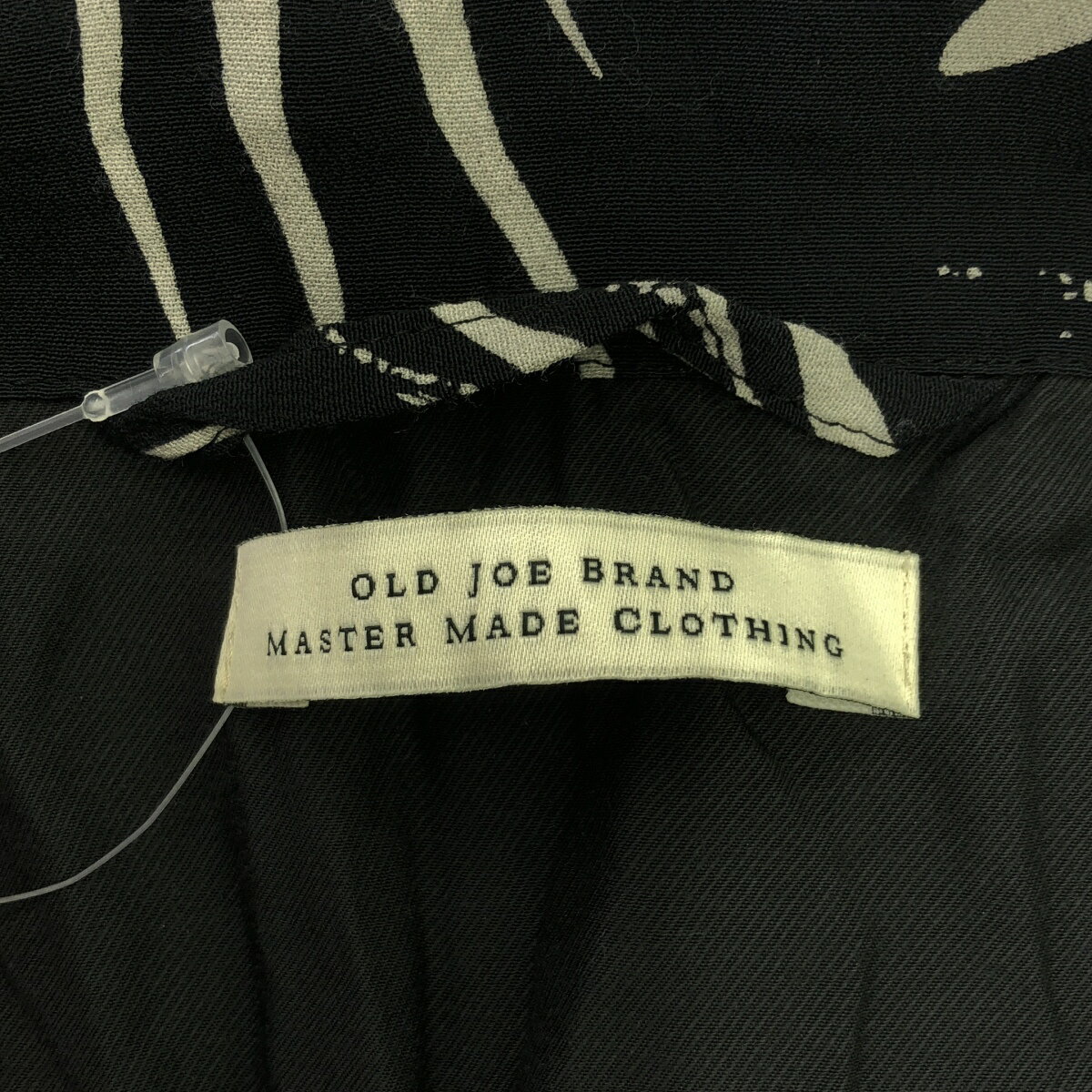 OLD JOE オールドジョー 24SS ORIGINAL PRINTED EASY TROUSER PINE NEEDLE プリントイージーパンツ ブラック 32 【中古】 IT2QK1BCTFBK