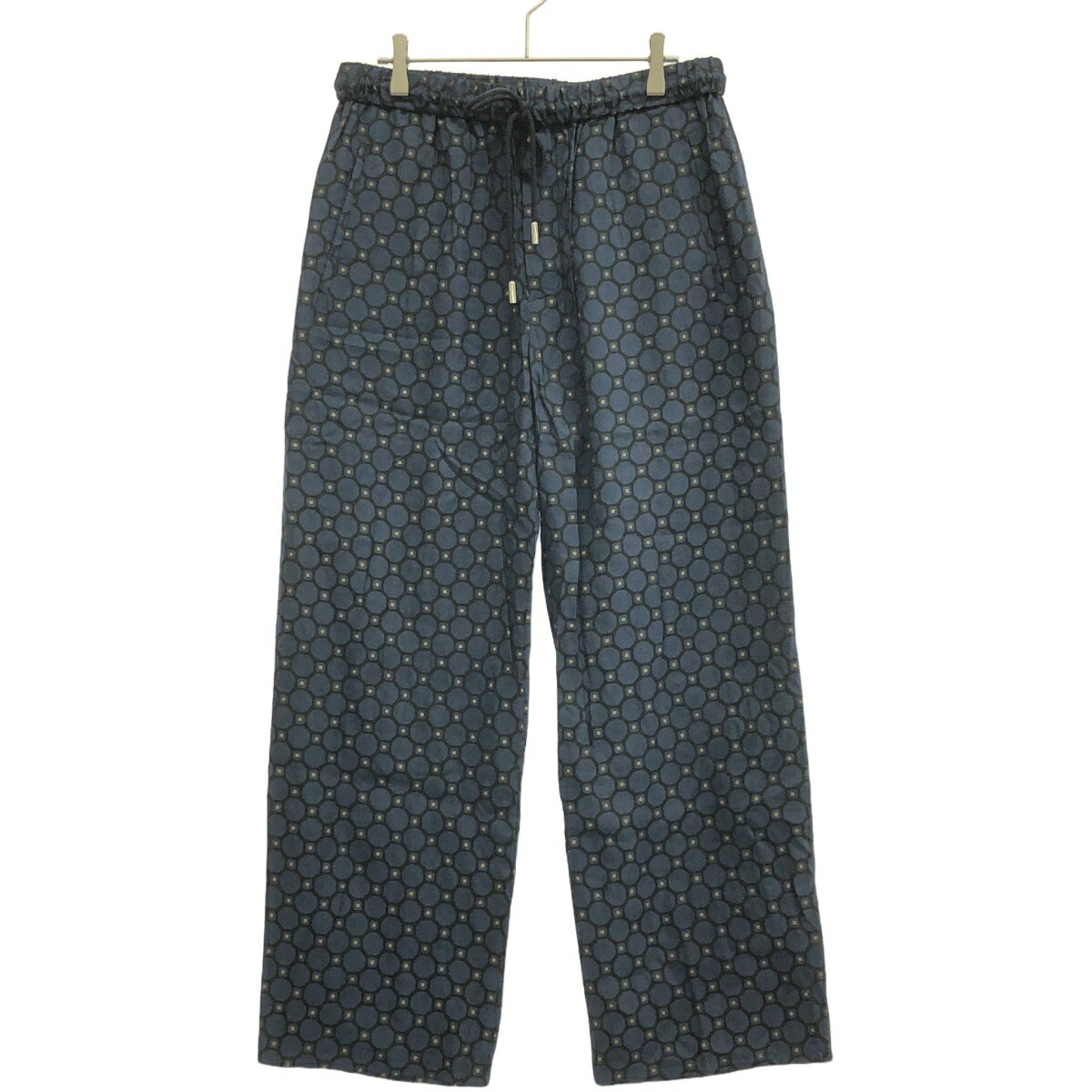 パンツ mando マンド 25AW wool linen belted pt ウールリネン