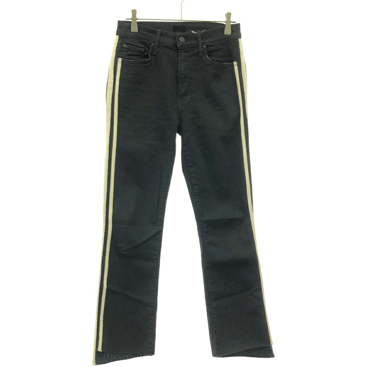 Rakuten - MOTHER マザー サイドラインストレッチデニムパンツ 1157-180 ブラック 27 【中古】 ITPMTFBMAIXQ