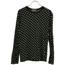 Yohji Yamamoto POUR HOMME ヨウジヤマモト プールオム 13AW ドット柄ロングスリーブカットソー HQ-T38-095 ブラック 2 【中古】 ITFMI6IUWB0O(4)
