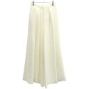 Pachman パハマン LONG OVER WIDE PANTS ロングオーバーワイドパンツ ホワイト 38 【中古】 ITL65SDCAJUO