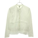 noir kei ninomiya ノワール ケイ ニノミヤ 24AW チュールカーディガン 3N-T001 ホワイト S 【中古】 ITZQESS66S0E
