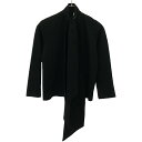 noir kei ninomiya ノワール ケイ ニノミヤ SAMPLE/24AW リボンタイカットソー 3N-T004 ブラック 1 【中古】 IT7GU0RLY6YO