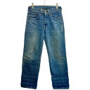 Levi’s リーバイス 501 デニムパンツ 66501 インディゴブルー W29 L32 【中古】 IT39SDATGLWG(4)