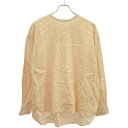 kagure かぐれ リネンクルーネックプルオーバー GAA4-23M010 ピンク系 F 【中古】 IT6PTVCSI27I(4)