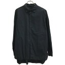 CASEY CASEY ケイシー ケイシー LIGNIERE H SHIRT コットンロングシャツ 17HC233 ネイビー XS 【中古】 IT5PTC638UQO(4)