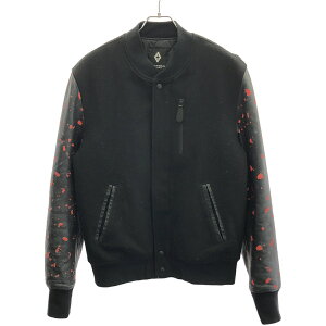 MARCELO BURLON マルセロバーロン ウールメルトンスタジャン ブラック XS 【中古】 ITIS2GATYW59