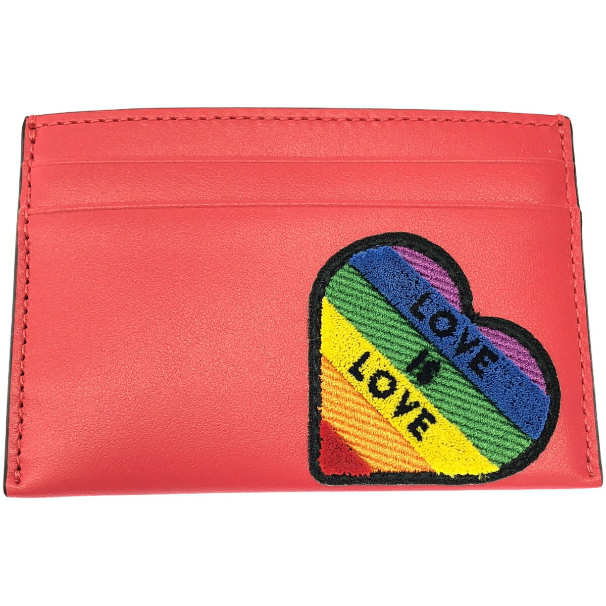 FURLA フルラ Patchwork Leather Card ハート