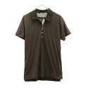 ETRE TOKYO エトレトウキョウ 25SS ヘンリーポロレイヤードセットプルオーバー 1225312122-0 ブラウン F 【中古】 IT83SRUTA...