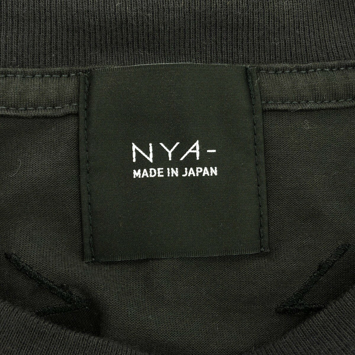 NYA- ニャー ベーシックTシャツ NY55JK001 チャコール 3 【中古】 ITGT4S172PJO