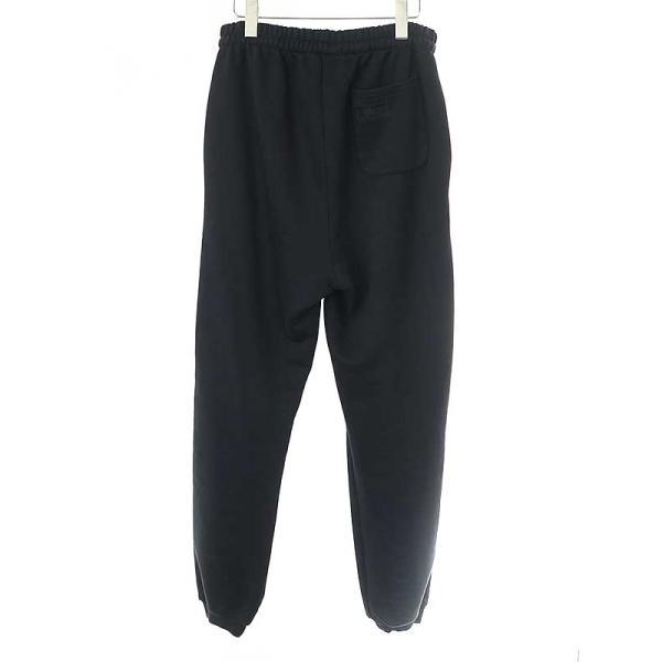 VETEMENTS ヴェトモン 21AW UNISEX LOGO TAPE TRACK PANTS ロゴテープトラックパンツ ブラック S 【中古】 ITIA2EYKPD70