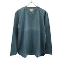 CURLY&Co.カーリー CCR LS CN TEE ロングスリーブTシャツ 193-34082 ブルーグレー 2 【中古】 IT4UF1S1DJUS