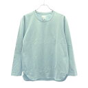 CURLY&Co.カーリー SDH LS CN TEE ロングスリーブTシャツ 201-34022 サックスブルー 1 【中古】 IT3ZYP1E77MS