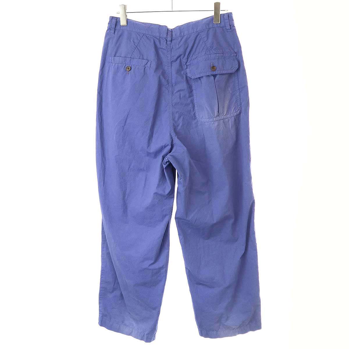BED J.W. FORD ベッドフォード 25SS Garment-dye parachute Pants ガーメントダイ パラシュートパンツ 25SS-B-PT12 ネイビー 1 【中古】 ITUGDQ8VAM92