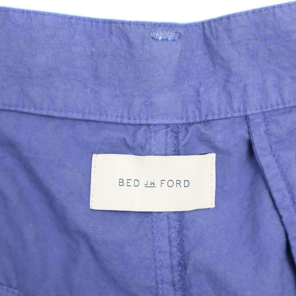 BED J.W. FORD ベッドフォード 25SS Garment-dye parachute Pants ガーメントダイ パラシュートパンツ 25SS-B-PT12 ネイビー 1 【中古】 ITUGDQ8VAM92