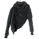 CANADA GOOSE×Y/PROJECT カナダグース×ワイプロジェクト 20AW Chilliwack BOMBER アシンメトリーボンバージャケット 7999UYP ブラック SP 【中古】 ITR83W8RZ1J4