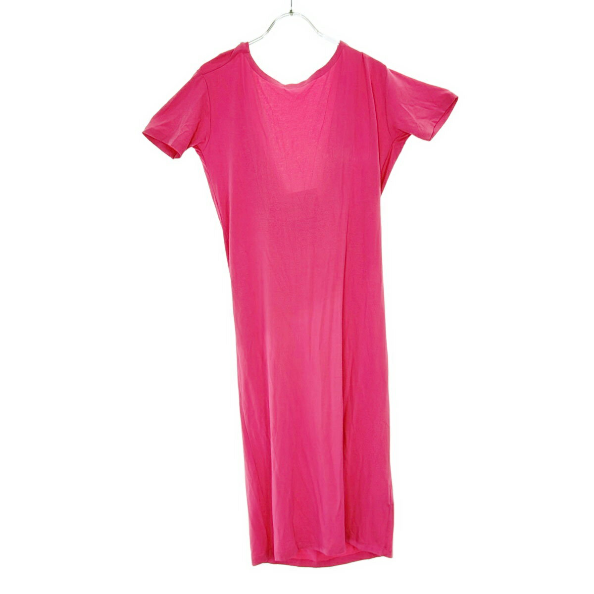MM6 エムエムシックス 12SS レーヨンストレッチドレスワンピース S32CT0360 ピンク S 【中古】 IT6IREK7RPIR