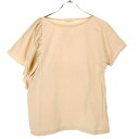DRIES VAN NOTEN ドリスヴァンノッテン アシンメトリーデザイントップス ピンクベージュ 38 【中古】 ITGP2C80J1RX