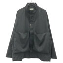 SOUMO×Graphpaper ソウモ グラフペーパー 23AW STAND COLLAR JACKET PLUS スタンドカラージャケット 023-SJ-001-GP グレー F 【中古】 ITBZ8O40YRQO