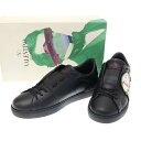 VALENTINO×UNDERCOVER ヴァレンティノ×アンダーカバー 19AW ロックスタッズローカットスニーカー SY0S0830 ブラック 43 【中古】 ITK7077D8HOA