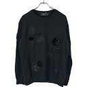 COACH コーチ マルチワッペンデザインスウェットトレーナー 59703 ブラック S 【中古】 ITTQOZ8NFRJQ