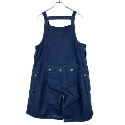 Nigel Cabourn×LYBRO ナイジェルケーボン×ライブロ ショートオーバーオール ネイビー - 【中古】 ITF0ISZYUMH5