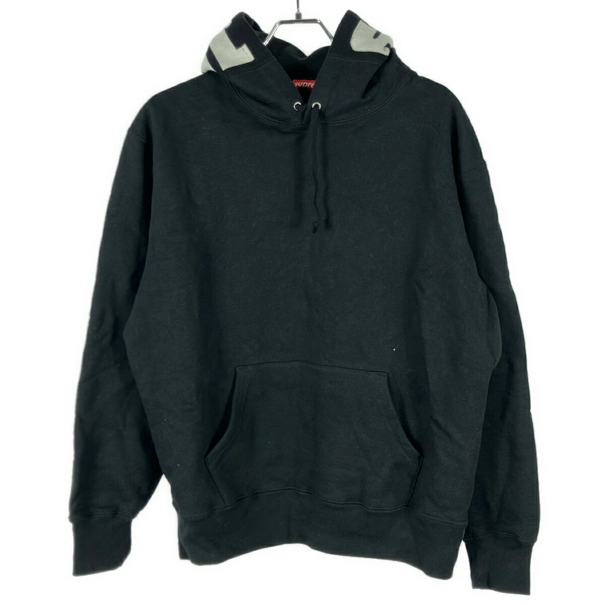 Supreme シュプリーム 20AW Rib Hooded Sweatshirt パーカー ブラック S 【中古】 ITJHRXL1V238